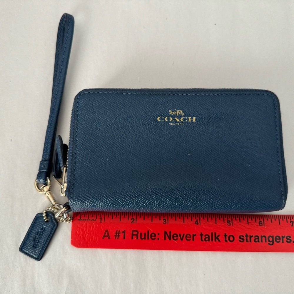 COACH Small Double Zip Wallet